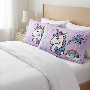 JoJo Siwa Pillowcase Soft Microfiber Standard Size Pillow Cover for Kids x2